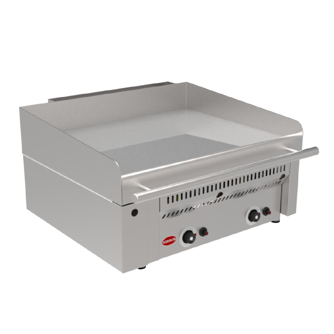 Mirror Z2 Two Zone Heavy Duty Gas Chromed Griddle