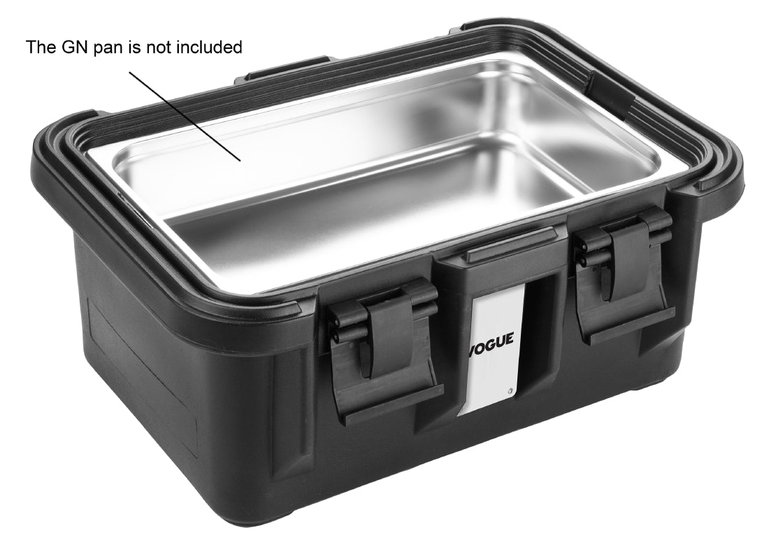 Vogue Top Loading Heavy Duty Insulated GN Box