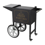 Haxro HX8588 Popcorn Machine and Cart Black
