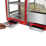 Haxro HX8872 Popcorn Machine with 2 Shelves
