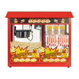 Haxro HX8872 Popcorn Machine with 2 Shelves