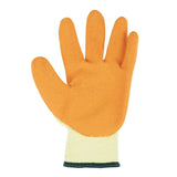 KeepSAFE GLO107 Latex Palm Gloves Orange 11 (10 Pack)