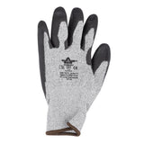 KeepSAFE PU Palm Coated Gloves Grey/Black Size 9 (12 Pack)