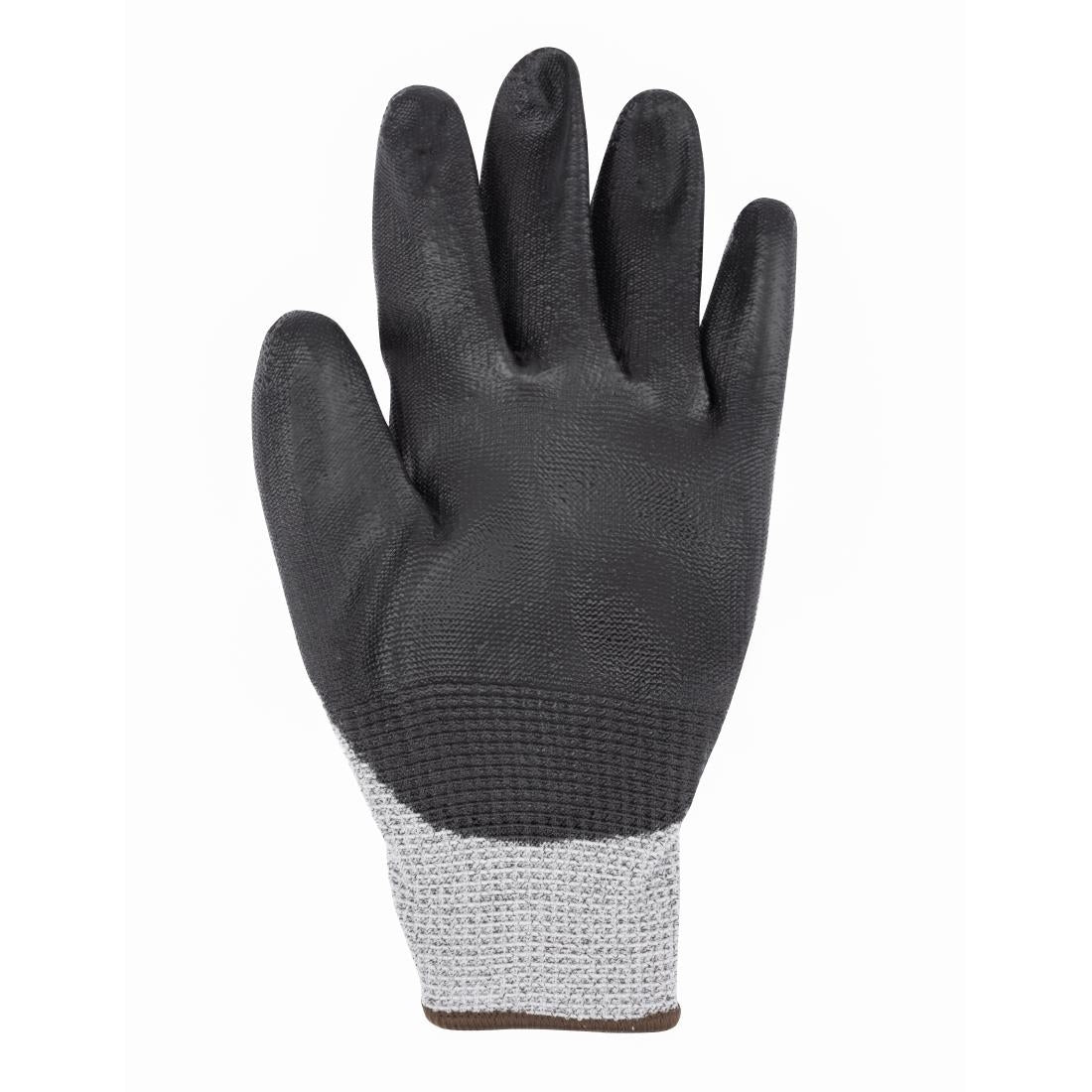 KeepSAFE PU Palm Coated Gloves Grey/Black Size 9 (12 Pack)
