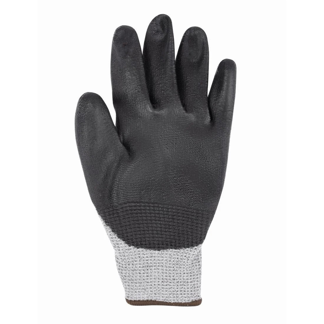 KeepSAFE PU Palm Coated Gloves Grey/Black Size 8 (12 Pack)