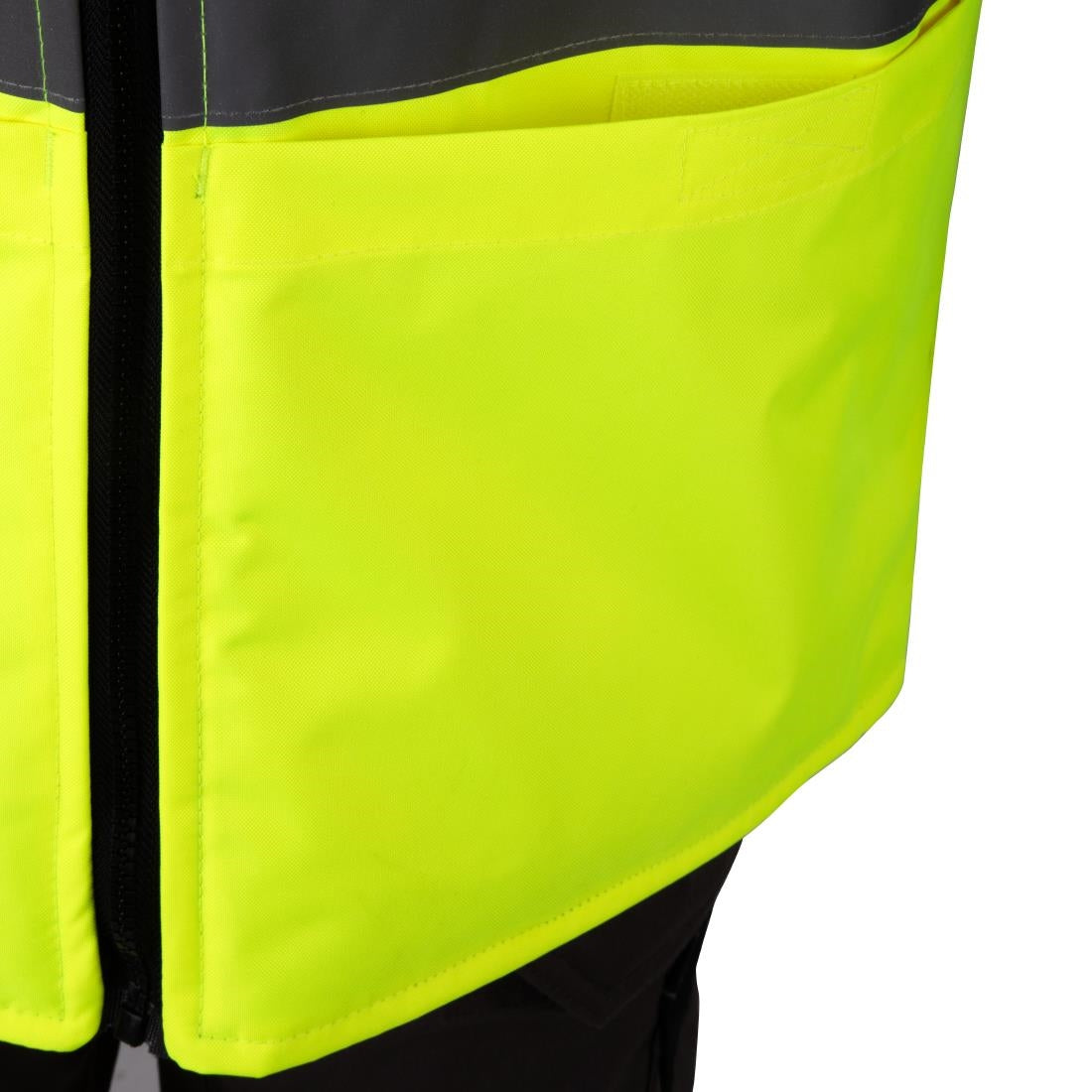 KeepSAFE Hi Vis Bodywarmer Reversible Yellow XL