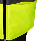 KeepSAFE Hi Vis Bodywarmer Reversible Yellow L