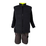 KeepSAFE Hi Vis Bodywarmer Reversible Yellow L