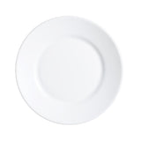 Arcoroc Opal Restaurant Wide Rim Plates 235mm (6 Pack)