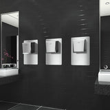 Mitsubishi Jet Towel Wave u02 Smart Hand Dryer - Silver