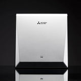 Mitsubishi Jet Towel Wave u02 Smart Hand Dryer - Silver
