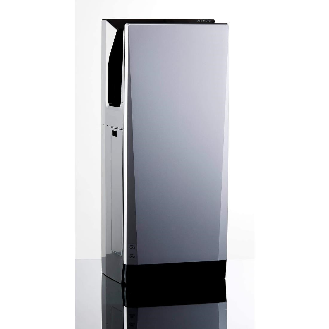 Mitsubishi Wave i01 Jet Towel Slim Heated Hand Dryer Black