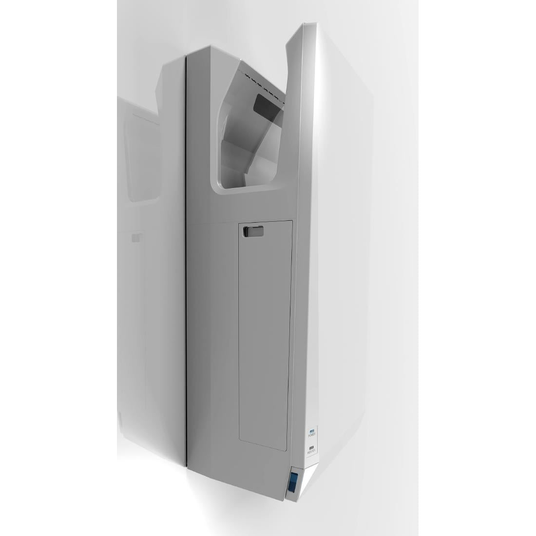 Mitsubishi Wave i01 Jet Towel Slim Heated Hand Dryer White