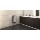 Mitsubishi Wave i01 Jet Towel Slim Heated Hand Dryer Silver