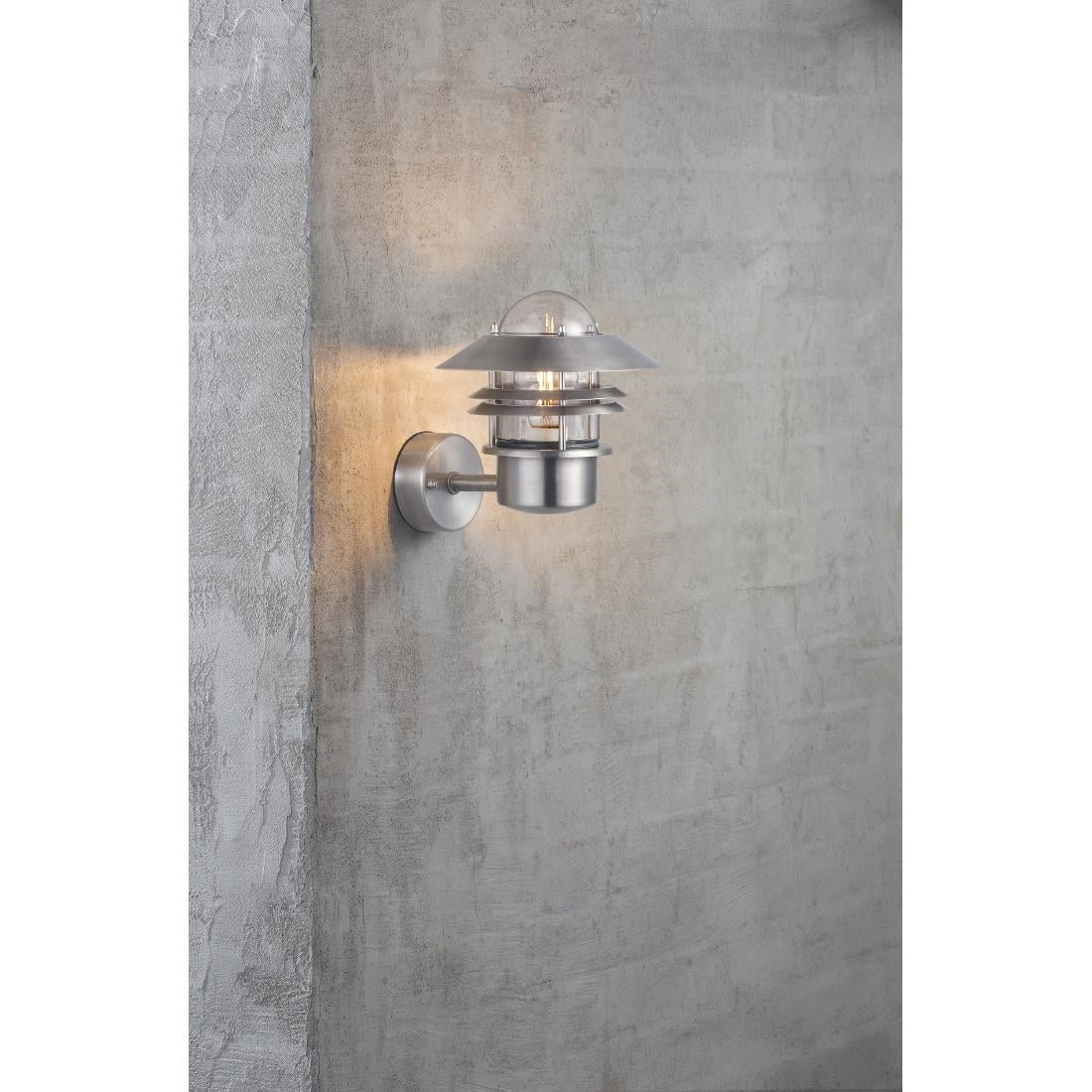 Nordlux Blokhus Up Outdoor Wall Light Galvanised