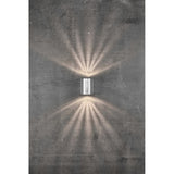 Nordlux Canto 2 Outdoor Wall Light Galvanised