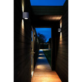 Nordlux Canto 2 Outdoor Wall Light Grey