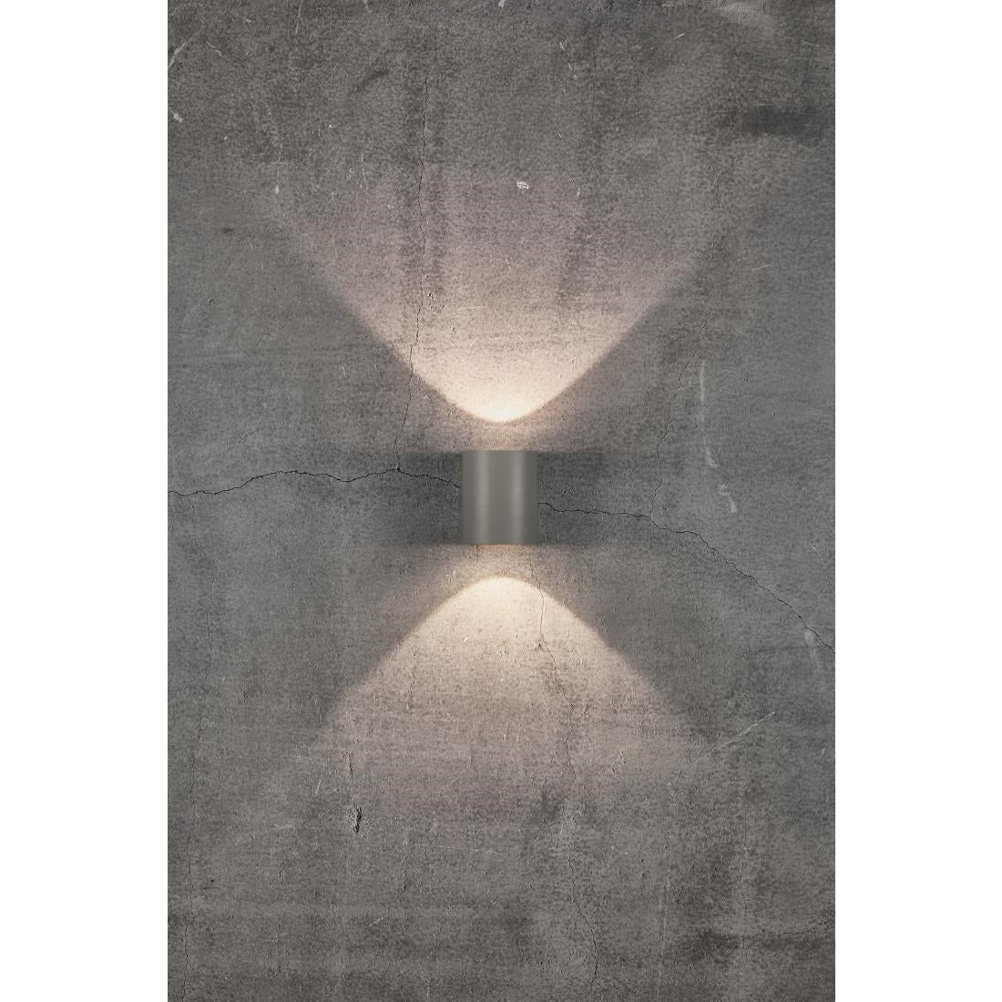 Nordlux Canto 2 Outdoor Wall Light Grey