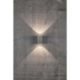Nordlux Canto 2 Outdoor Wall Light Grey