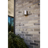 Nordlux Canto 2 Outdoor Wall Light Stainless Steel