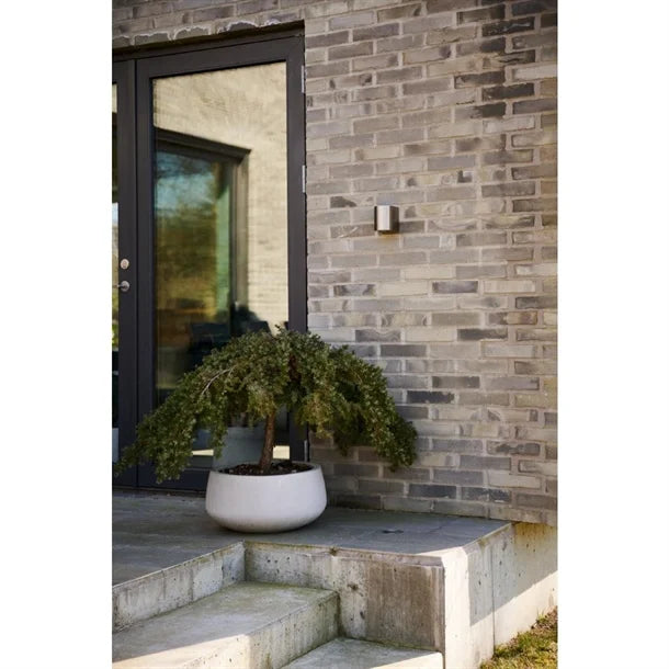 Nordlux Canto 2 Outdoor Wall Light Stainless Steel