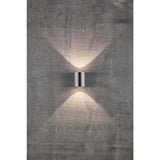 Nordlux Canto 2 Outdoor Wall Light Stainless Steel