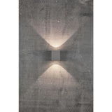 Nordlux Canto Kubi 2 Outdoor Wall Light Grey