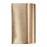 Nordlux Canto Maxi 2 Outdoor Wall Light Brass