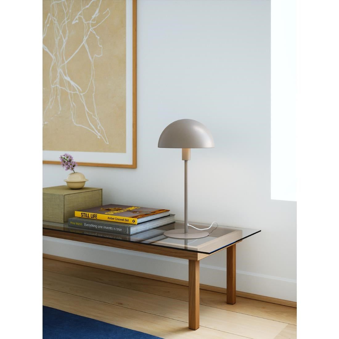 Nordlux Ellen 20 Indoor Table Lamp Light Brown