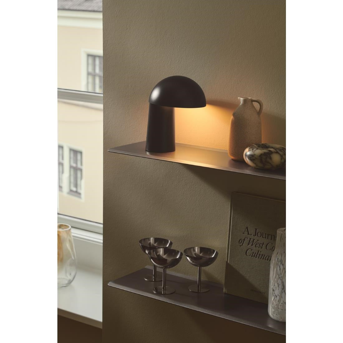 Nordlux Faye Portable Indoor Table Lamp Black
