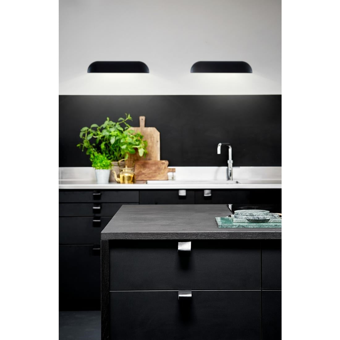 Nordlux Front 36 Outdoor Wall Light Black