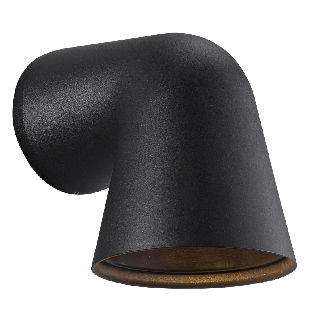 Nordlux Front Single Outdoor Wall Light Black