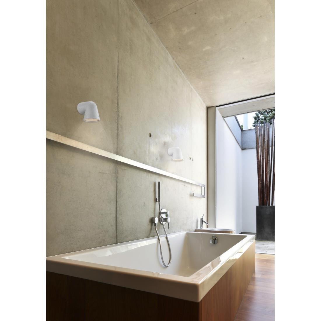 Nordlux Front Single Outdoor Wall Light White