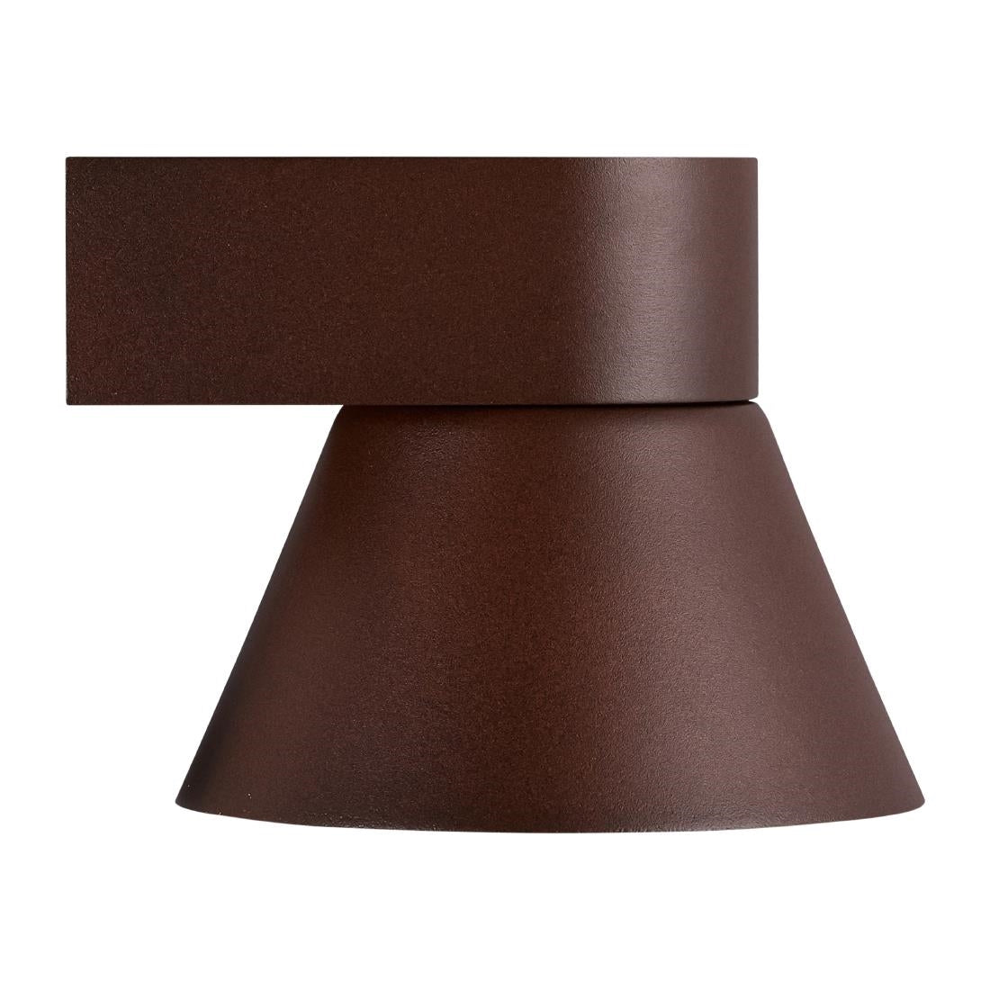 Nordlux Kyklop Cone Outdoor Wall Light Rust
