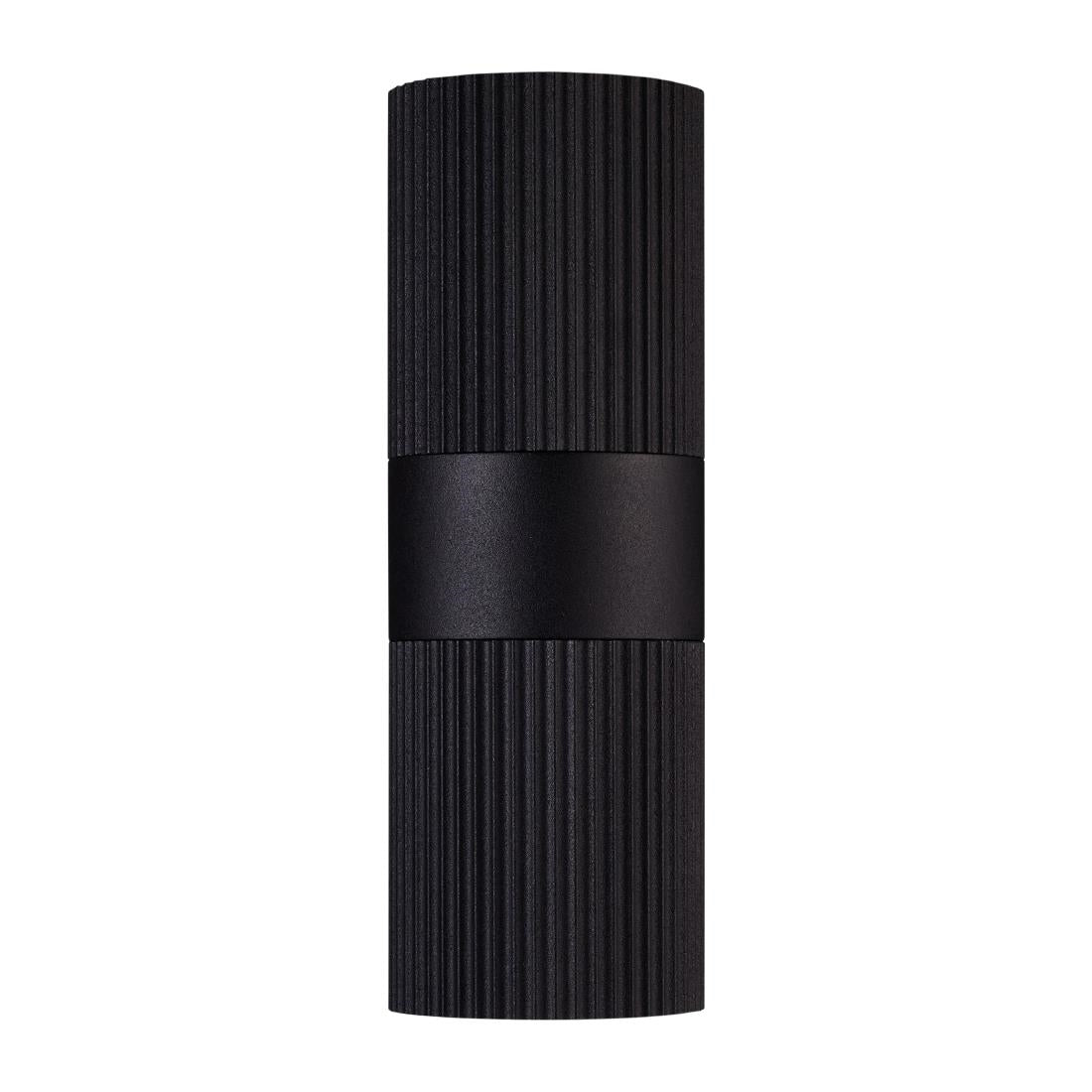 Nordlux Kyklop Ripple Outdoor Wall Light Black