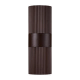 Nordlux Kyklop Ripple Outdoor Wall Light Rust