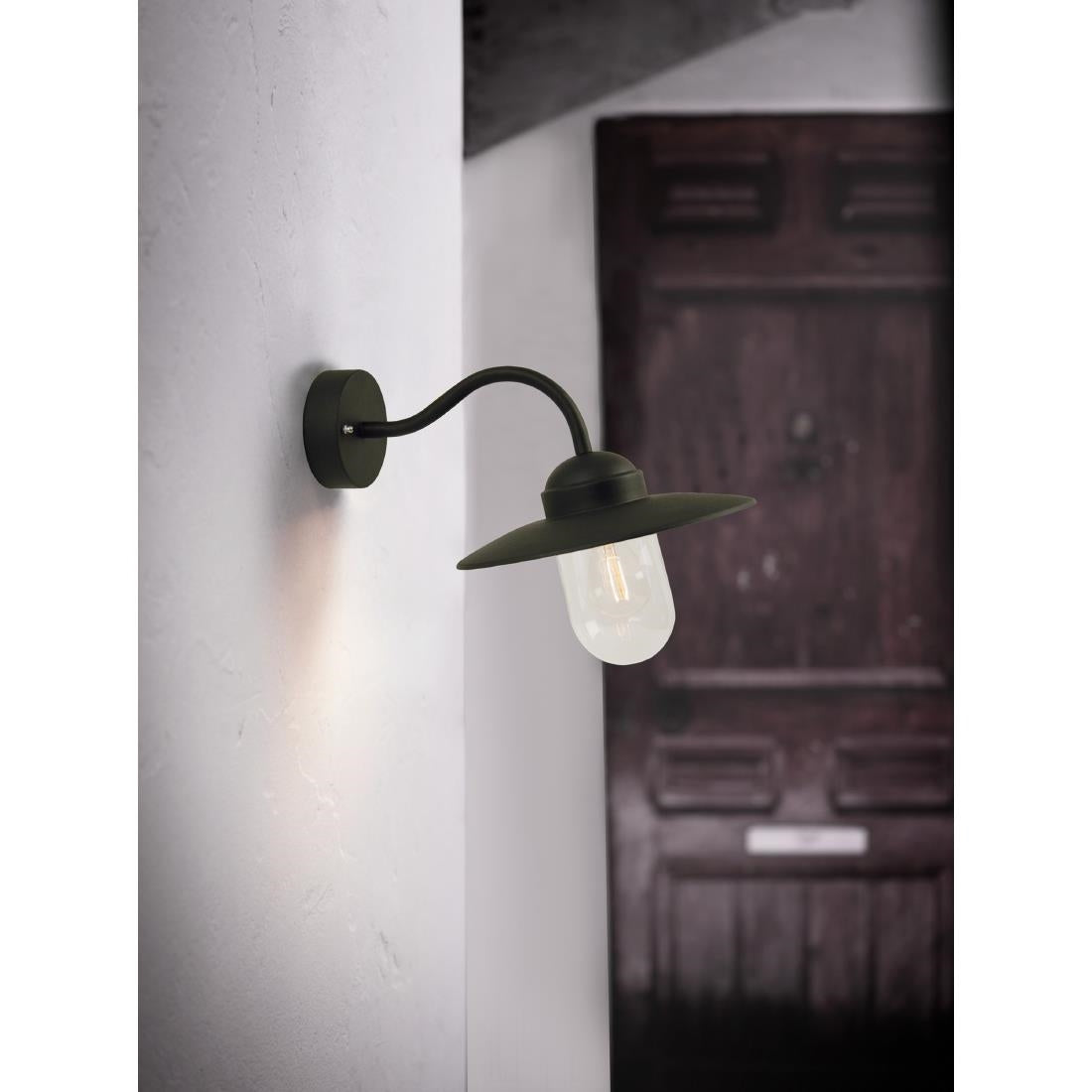 Nordlux Luxembourg Outdoor Wall Light Black