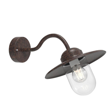 Nordlux Luxembourg Outdoor Wall Light Rust