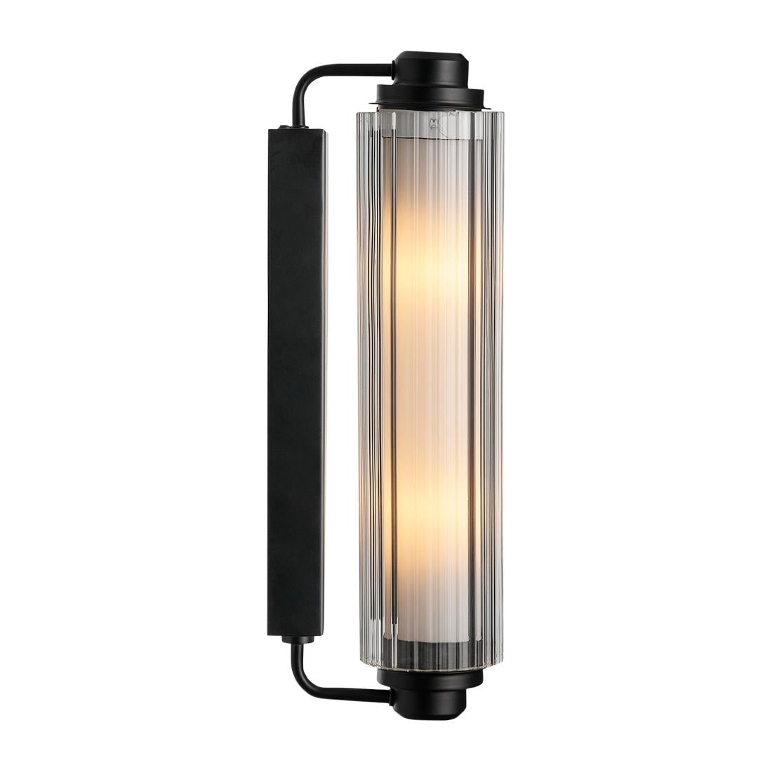Nordlux Nimal Double Indoor Wall Light Black