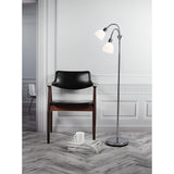 Nordlux Ray Double Floor Lamp Chrome