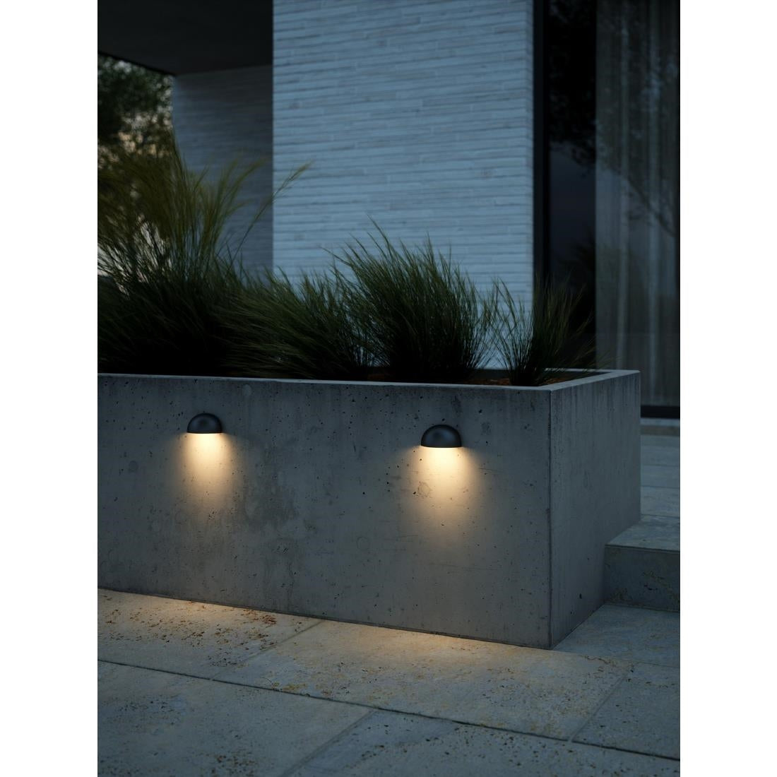 Nordlux Scorpius Outdoor Wall Light Black Plastic