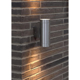 Nordlux Tin Maxi Double Outdoor Wall Light Aluminium