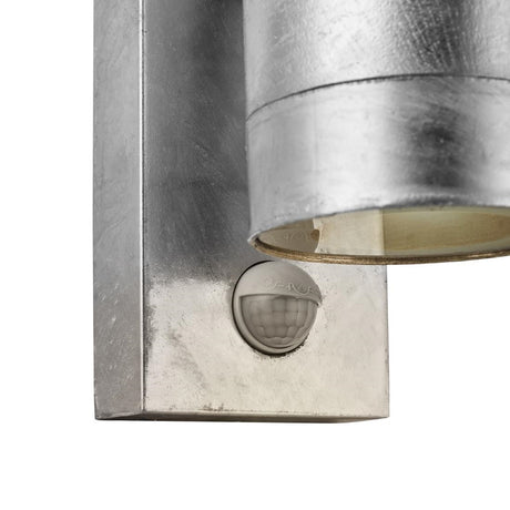 Nordlux Tin Maxi Double Sensor Outdoor Wall Light Galvanised