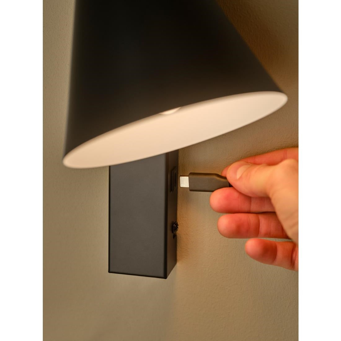 Nordlux Wilmer Indoor Wall Light Black
