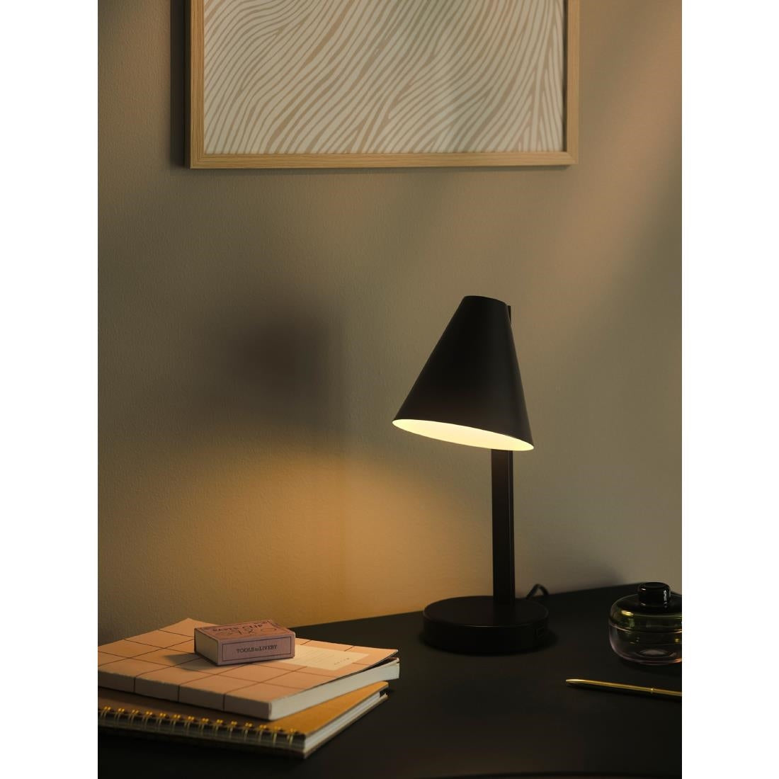 Nordlux Wilmer Indoor Table Lamp Black