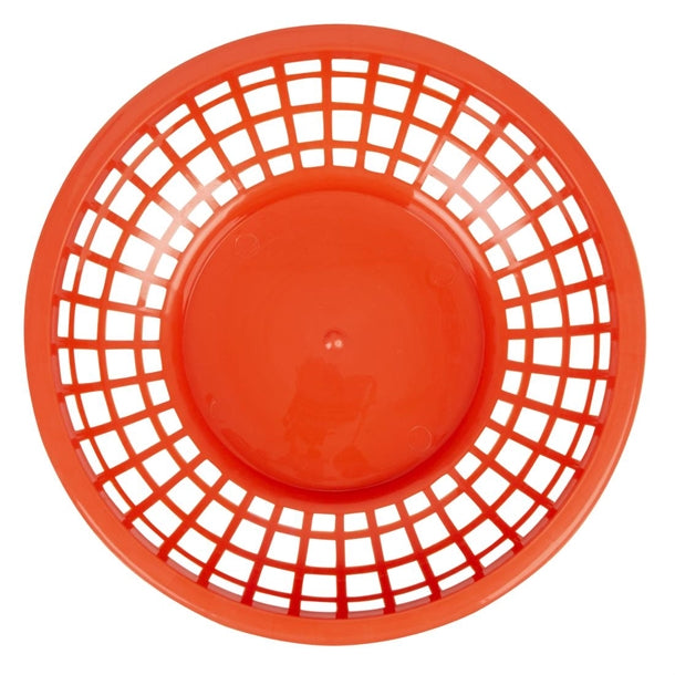 Olympia Kristallon PP Food Baskets Round Red 200x50mm (6 Pack)