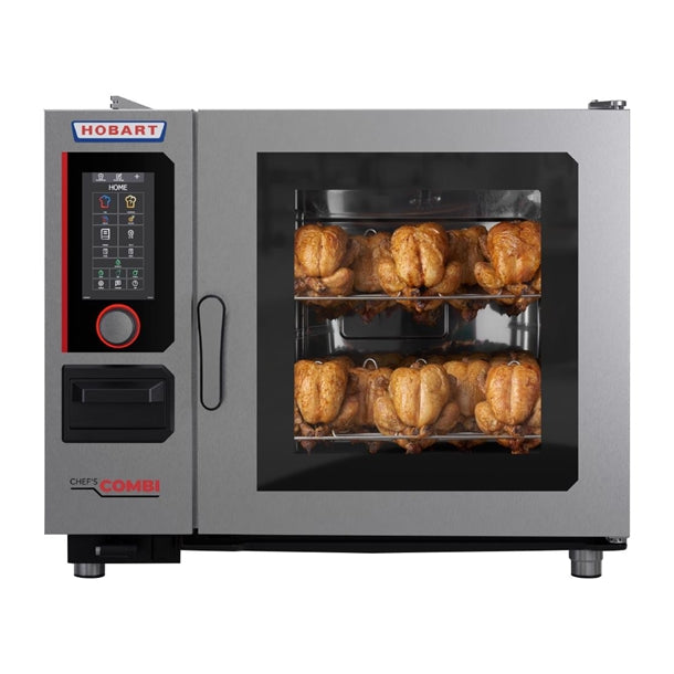 Hobart Chefs Combi Natural Gas Oven 6x2/1 GN 30kW