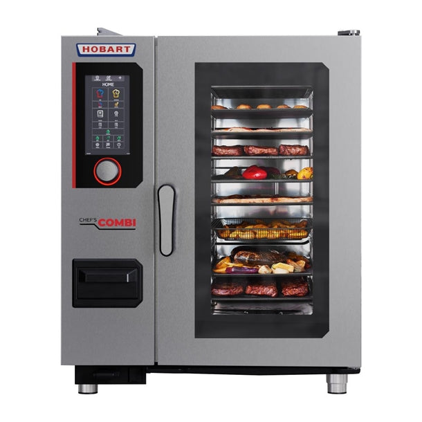 Hobart Chefs Combi Natural Gas Oven 10x1/1GN 25kW