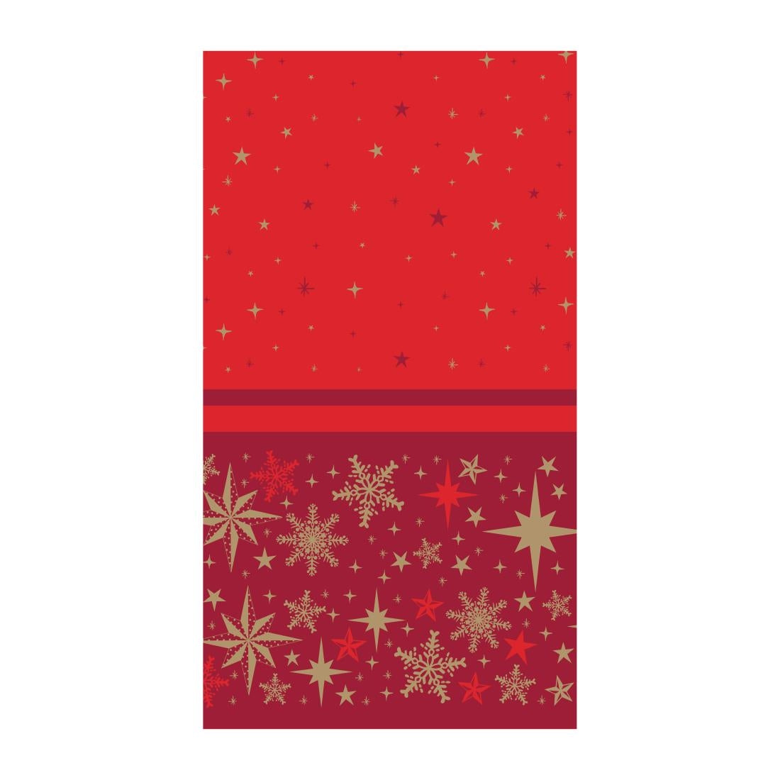 Swantex Merry & Bright Swansilk Tablecover 120x120cm (50 Pack)