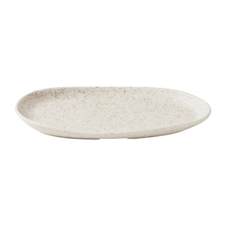 Churchill Stonecast Natural Organic Platters Barley White 260x150mm (6 Pack)